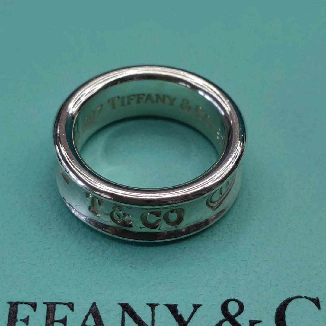 七七七　Tiffany & Co　ティファニー　 ナローリング 10号