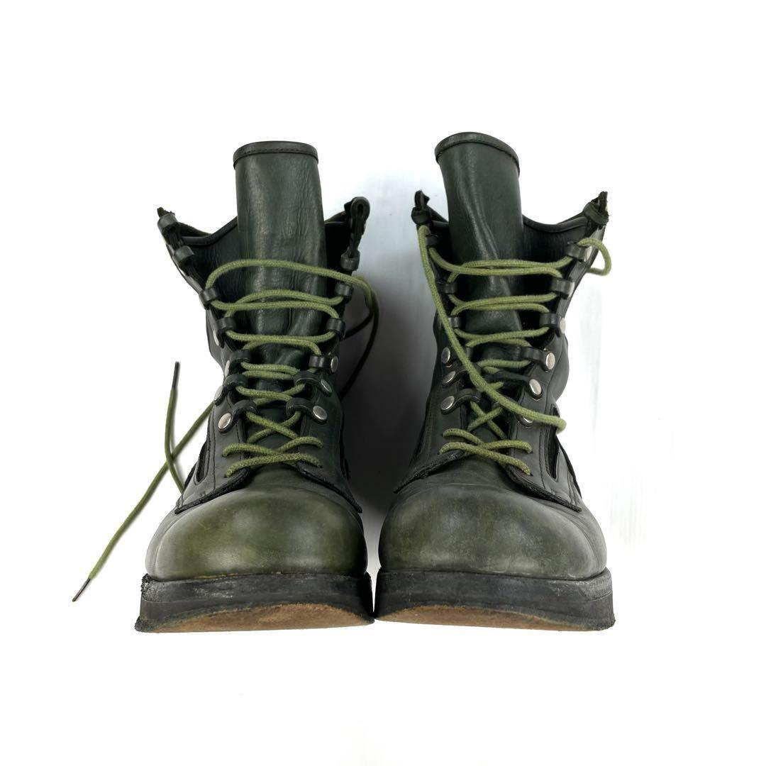 【超神レア】 Hender Scheme SACAI コンバットブーツ カーキ