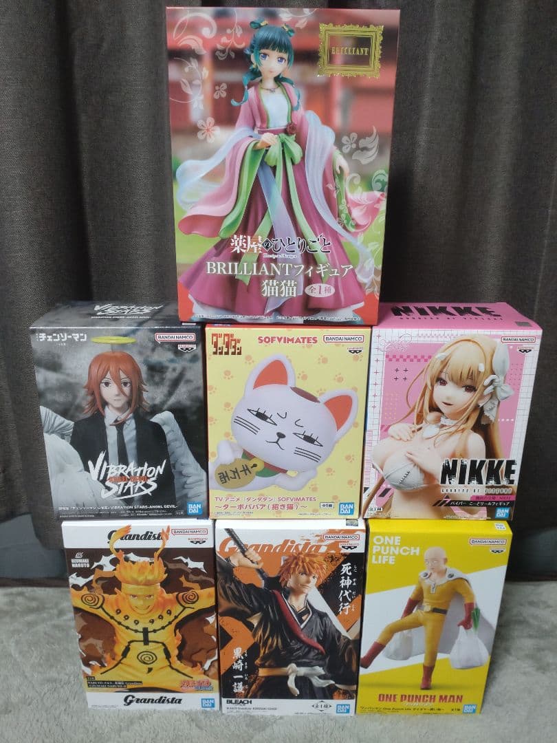 最新プライズフィギュア7点まとめ売り