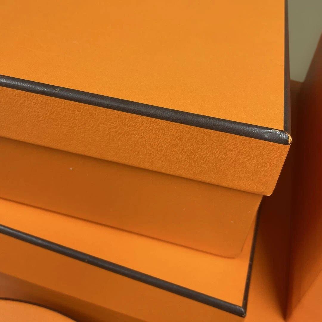 HERMES エルメス 空箱 7点セット ギフトボックス オレンジ 小物 格安