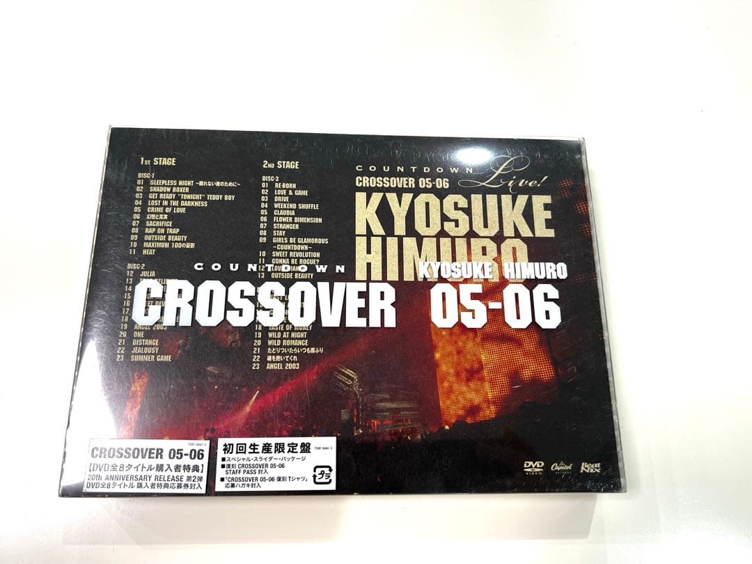 【希少】氷室京介 COUNTDOWN LIVE CROSSOVER 05-06