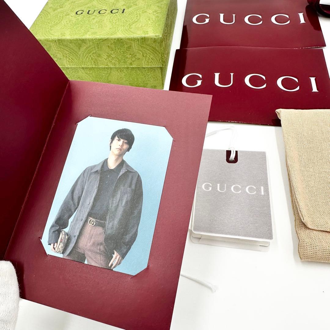 未使用 現行✨グッチ コンパクトウォレット 1961 ジャッキー シェリーライン