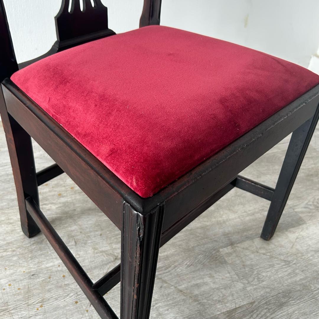 イギリス アンティーク 家具 ダイニング チェア 1930年頃 椅子 589A