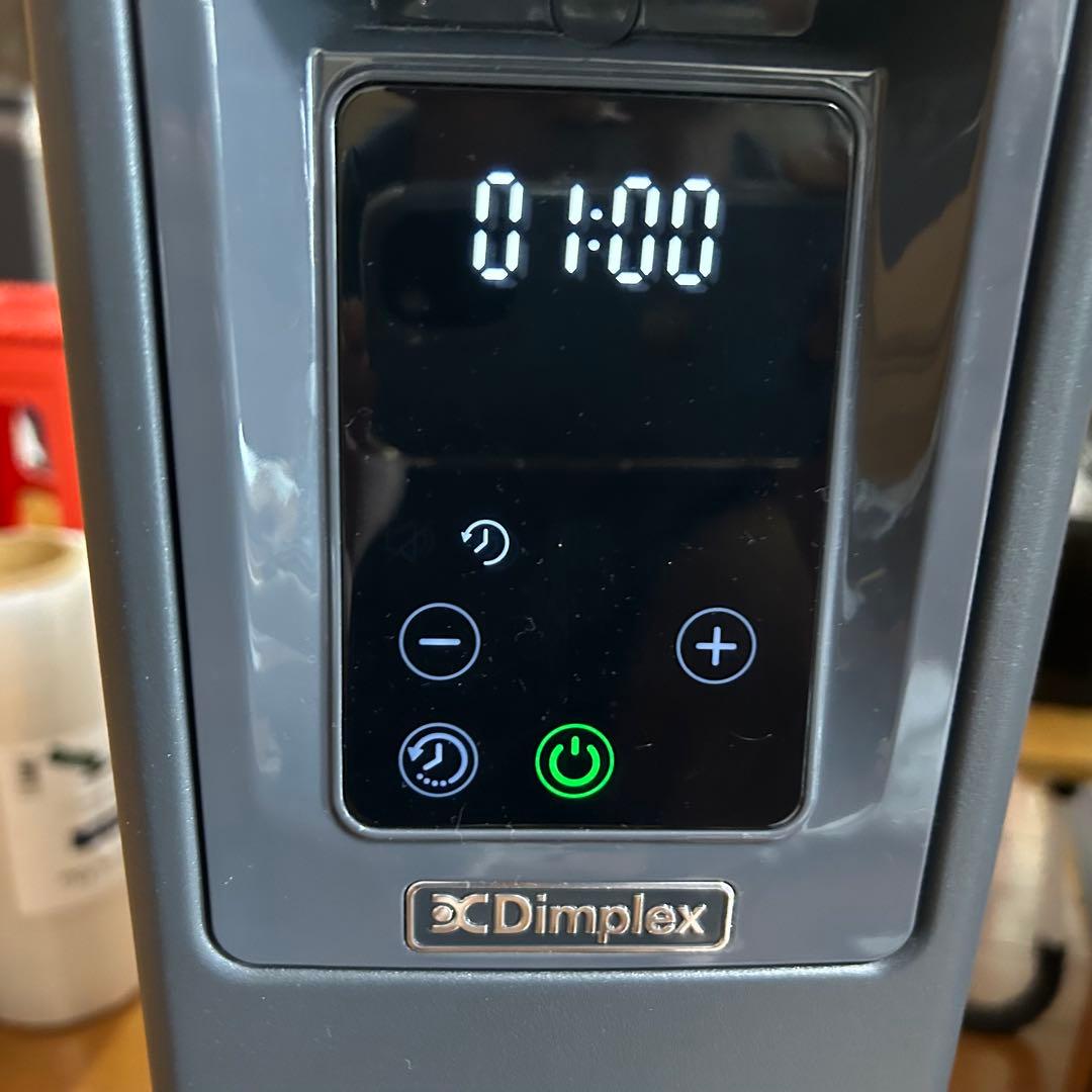 【美品】Dimplexオイルフリーヒーター ECR12ECSF B04グレー