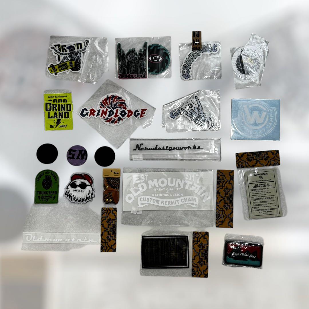 ガレージブランド ステッカー ワッペン キーカバー いろいろセット
