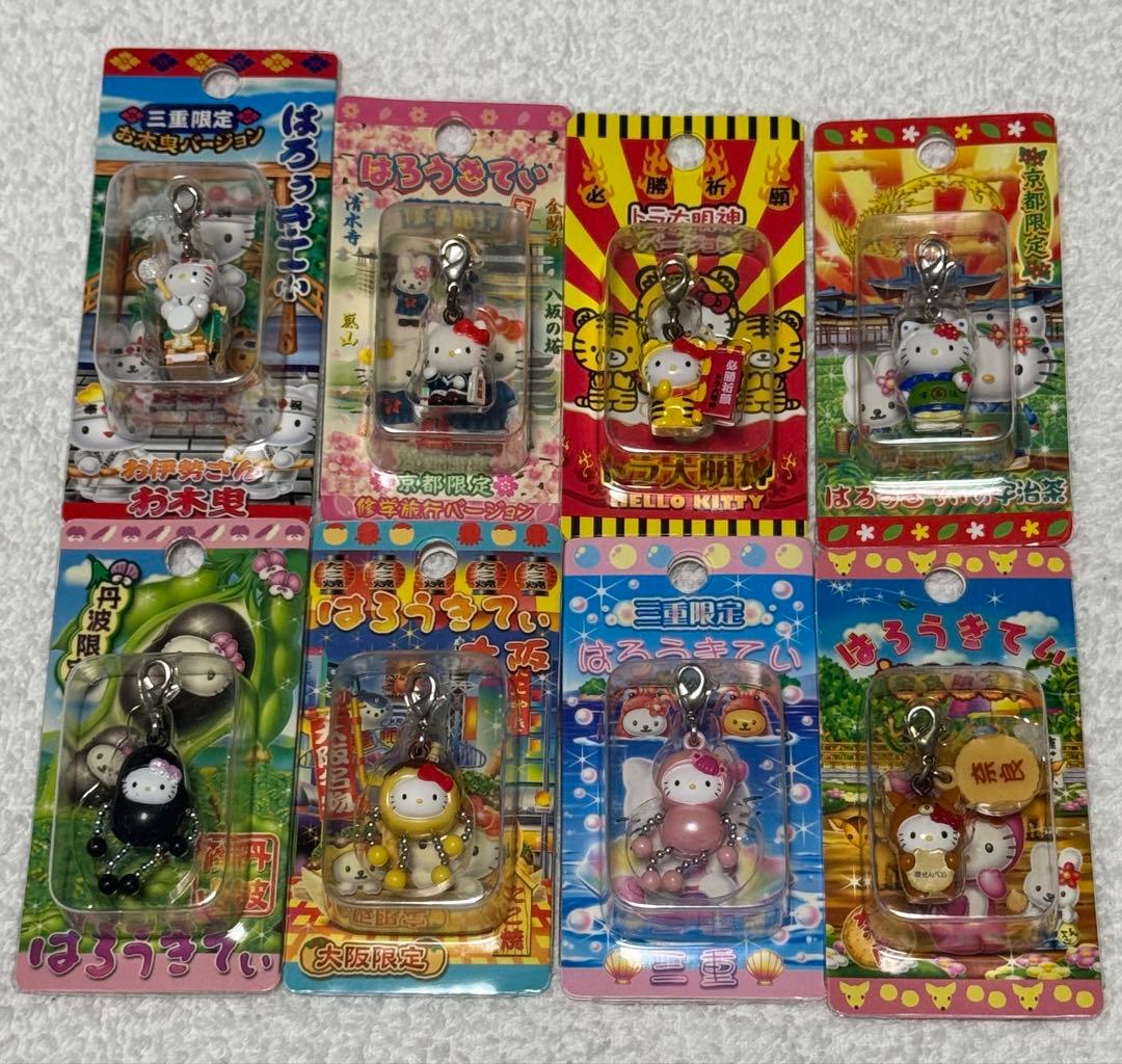 ご当地ハローキティ キーホルダーファスナーマスコット 50個セット 近畿地方5