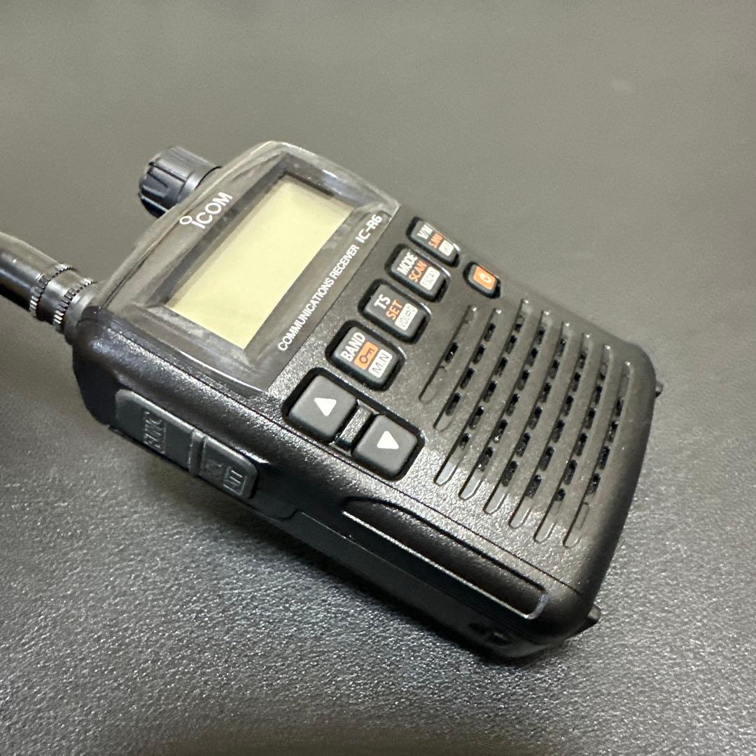 ICOM IC-R6 通信受信機　　電池式　通電確認済　現状品