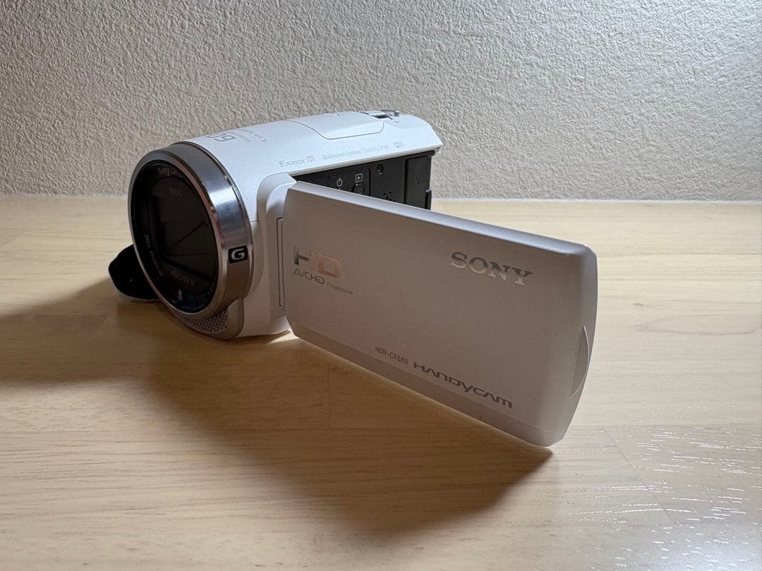 SONY HDR-CX680 各種付属品付 バッテリー2個 ハンディカム カメラ