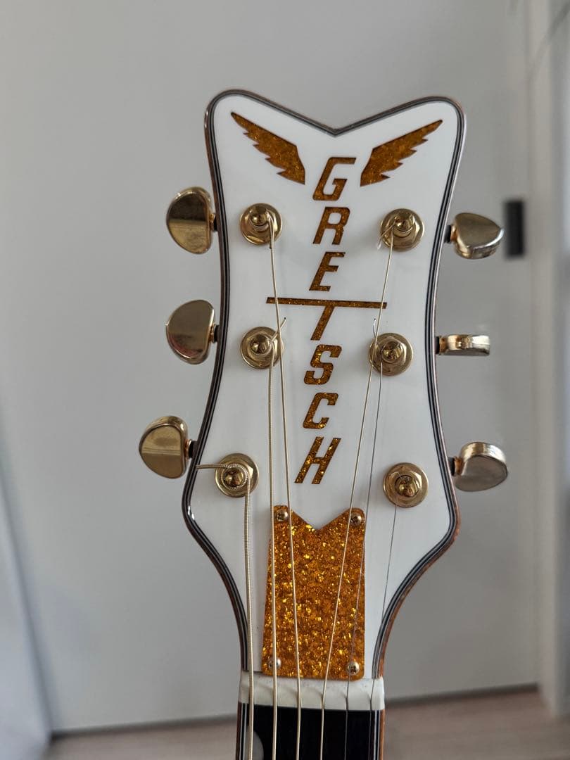 GRETSCH G5021 WPE WHT ハードケース付 エレアコ アコギ 白