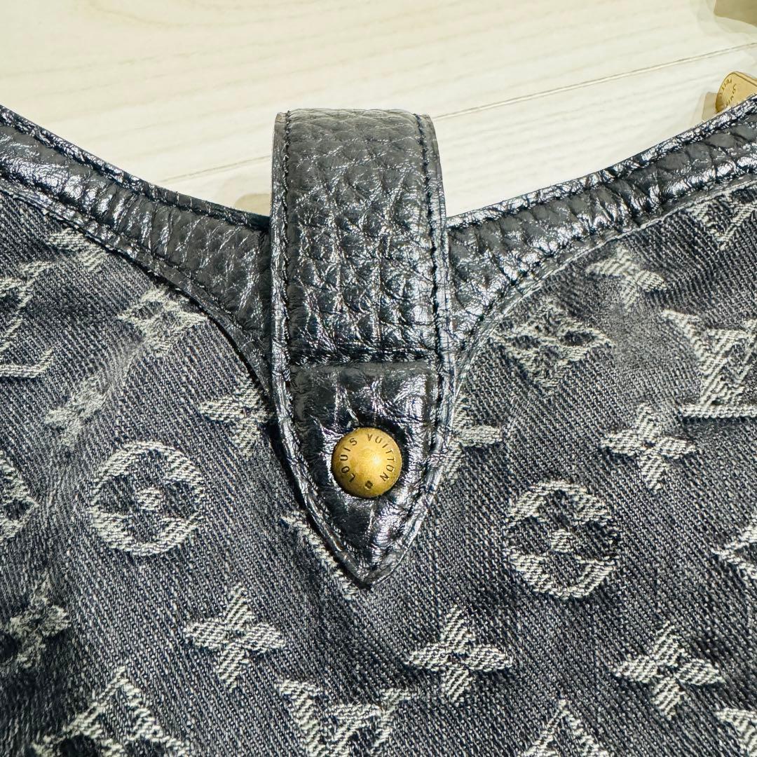 ルイヴィトン　モノグラムデニム　スライトリー　M95835 ショルダーバッグ