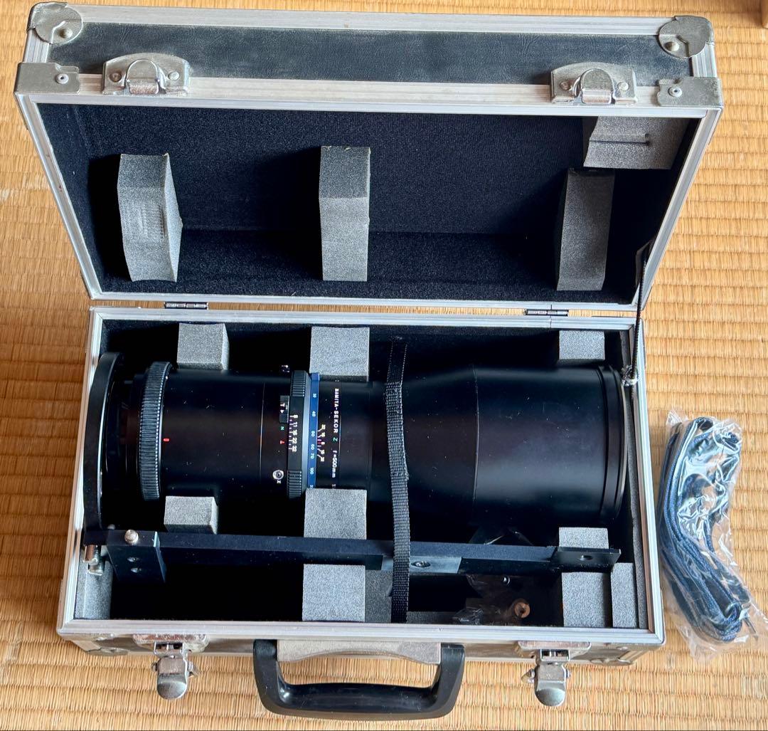 MAMIYA-SEKOR Z f=500mm F8 単焦点レンズ 専用ケース付き