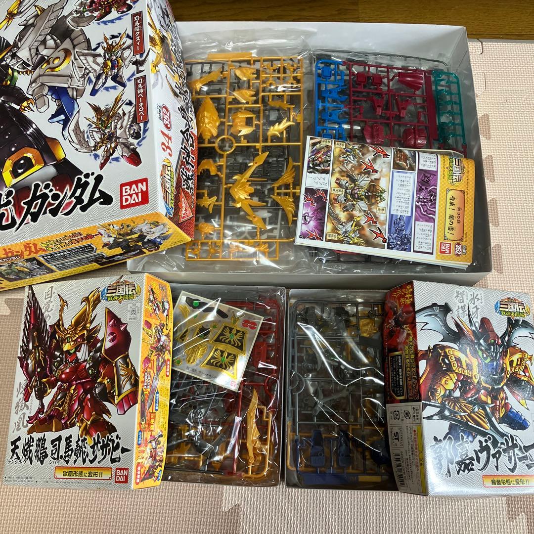 ★8 三国伝　戦神決闘編 戦神合身シュウガンダム　他2点