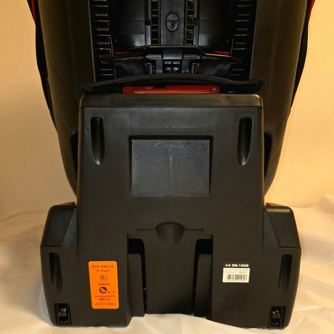 極美品 ターンシート ミッキーマウス チャイルドシート ISOFIX 西松屋限定