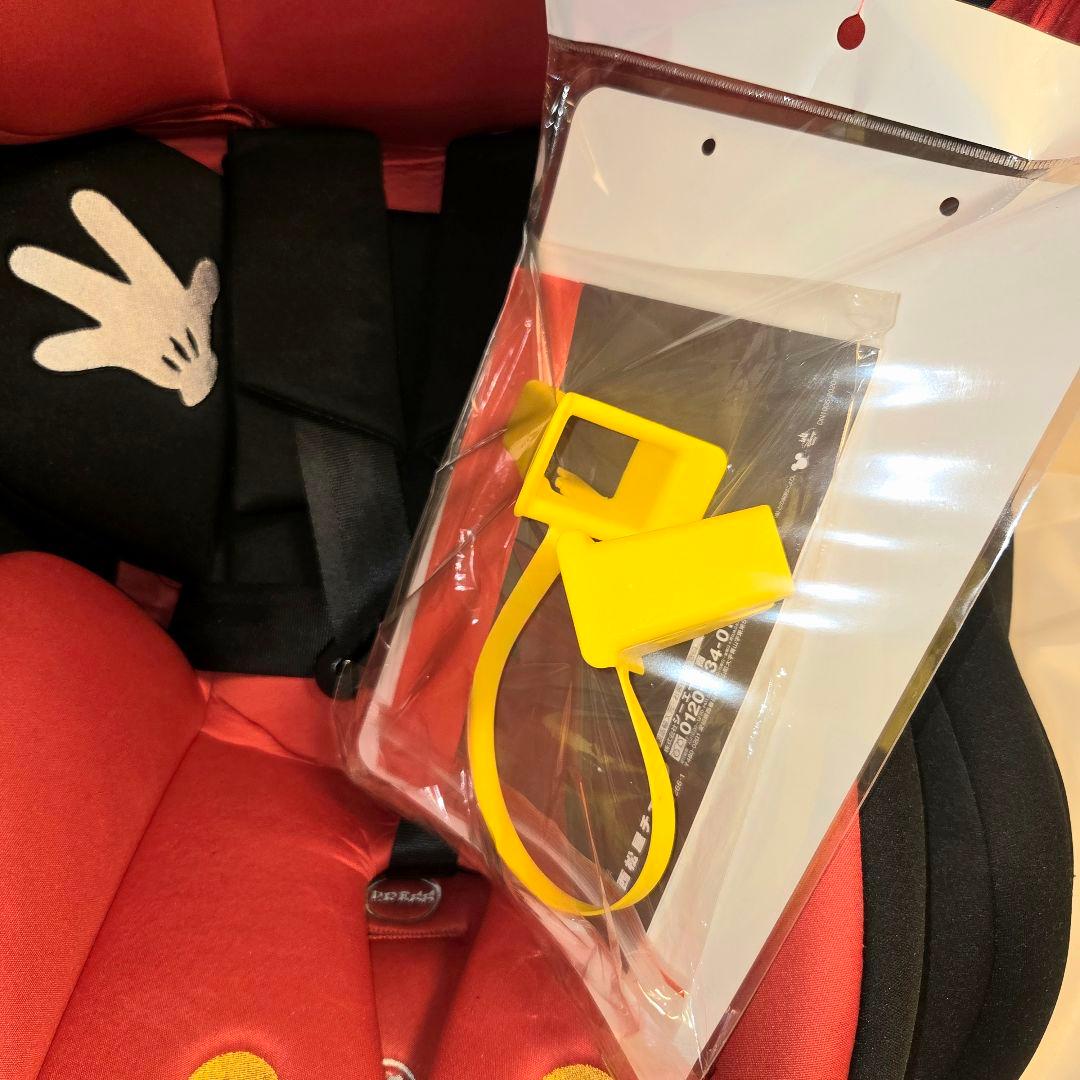 極美品 ターンシート ミッキーマウス チャイルドシート ISOFIX 西松屋限定