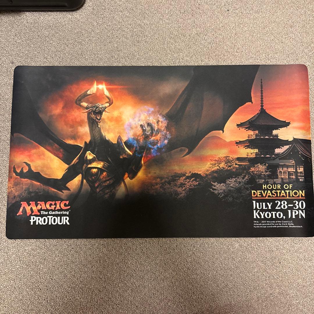 京都プロツアー　ニコルボーラス　プレイマット