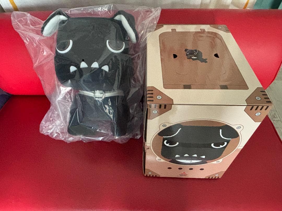 ★かわいいDELICA MINI　デリ丸　黒　ぬいぐるみ 本体