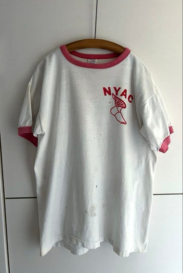 Visco　80s チャンピオン リンガーtシャツ USA製 L