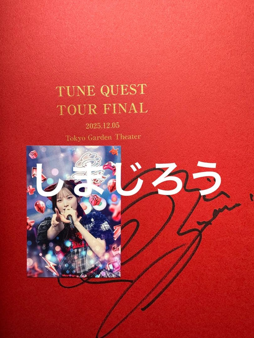 CANDY TUNE 立花琴未　100冊限定ナンバリング　LIVE写真集