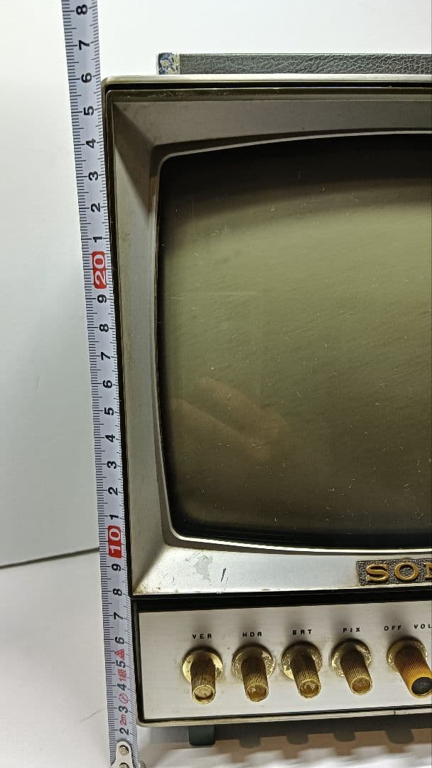 SONY トランジスター テレビ　9-304　レトロ 昭和
