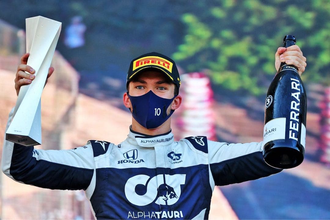アルファタウリ ホンダ AT02 ガスリー アゼルバイジャンGP 3位入賞