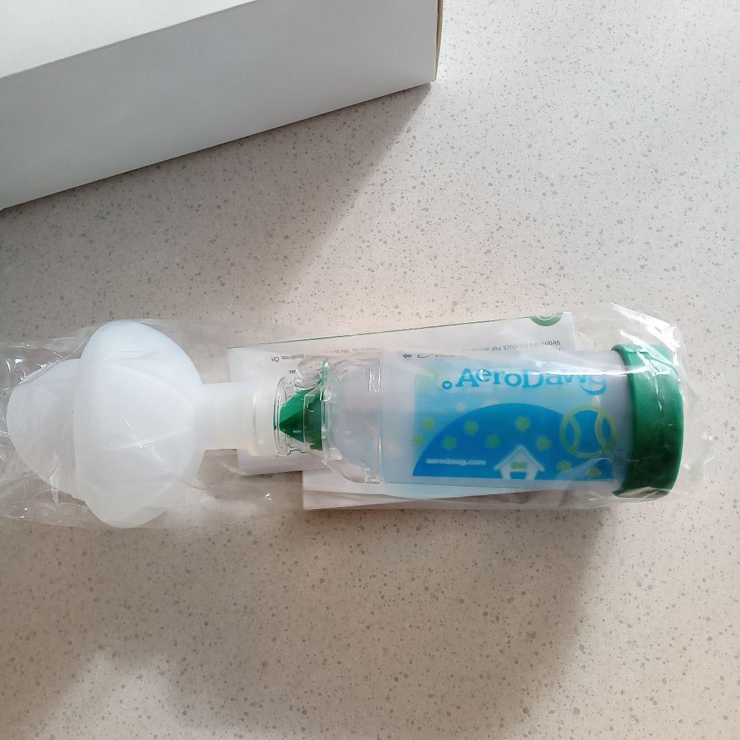 AeroDawg　エアロドッグ 犬用吸入器 専用マスク付き