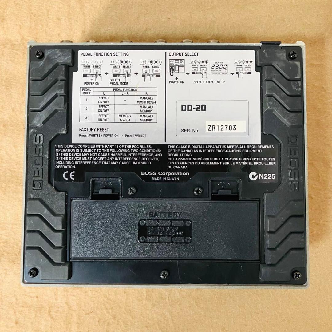 BOSS デジタルディレイ DD-20 ギガ DIGITAL Delay 人気