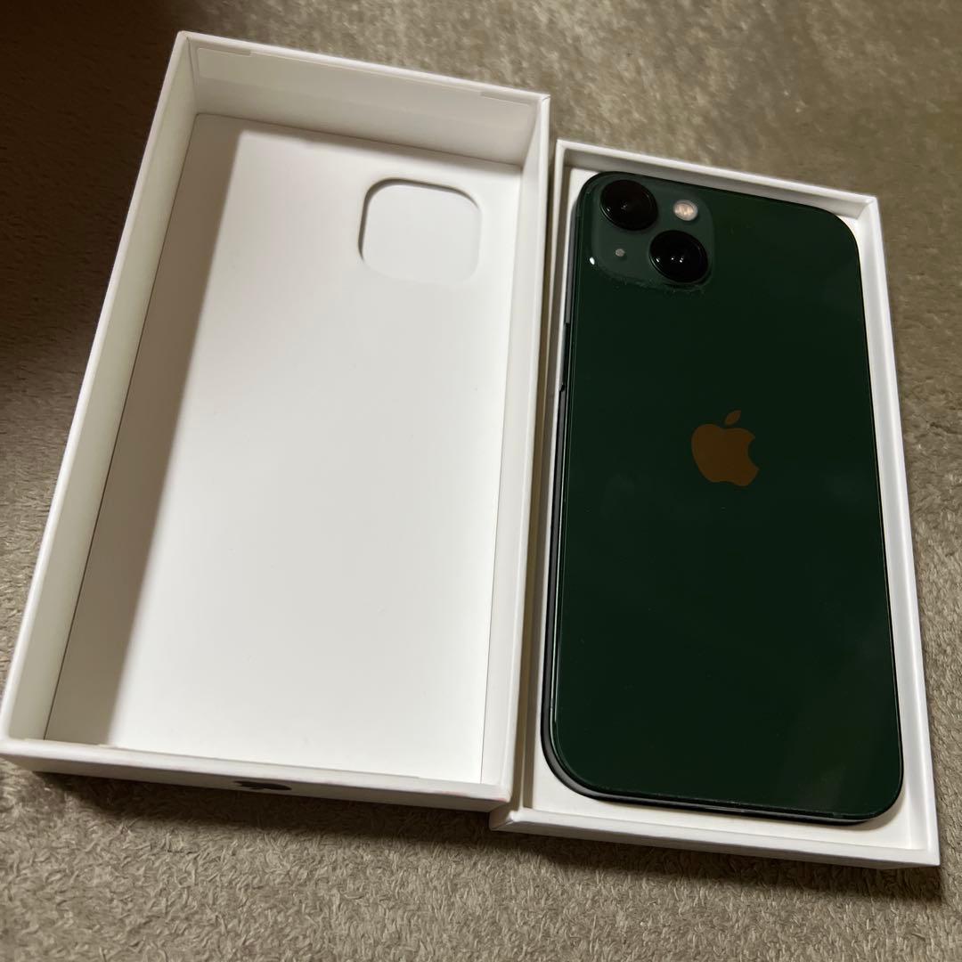 Apple iPhone 13本体 ミッドナイトグリーン
