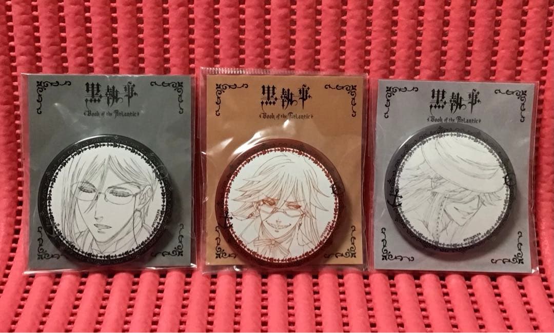 黒執事❺《×A-1 Picturesオンリーショップ限定 原画缶バッジ》