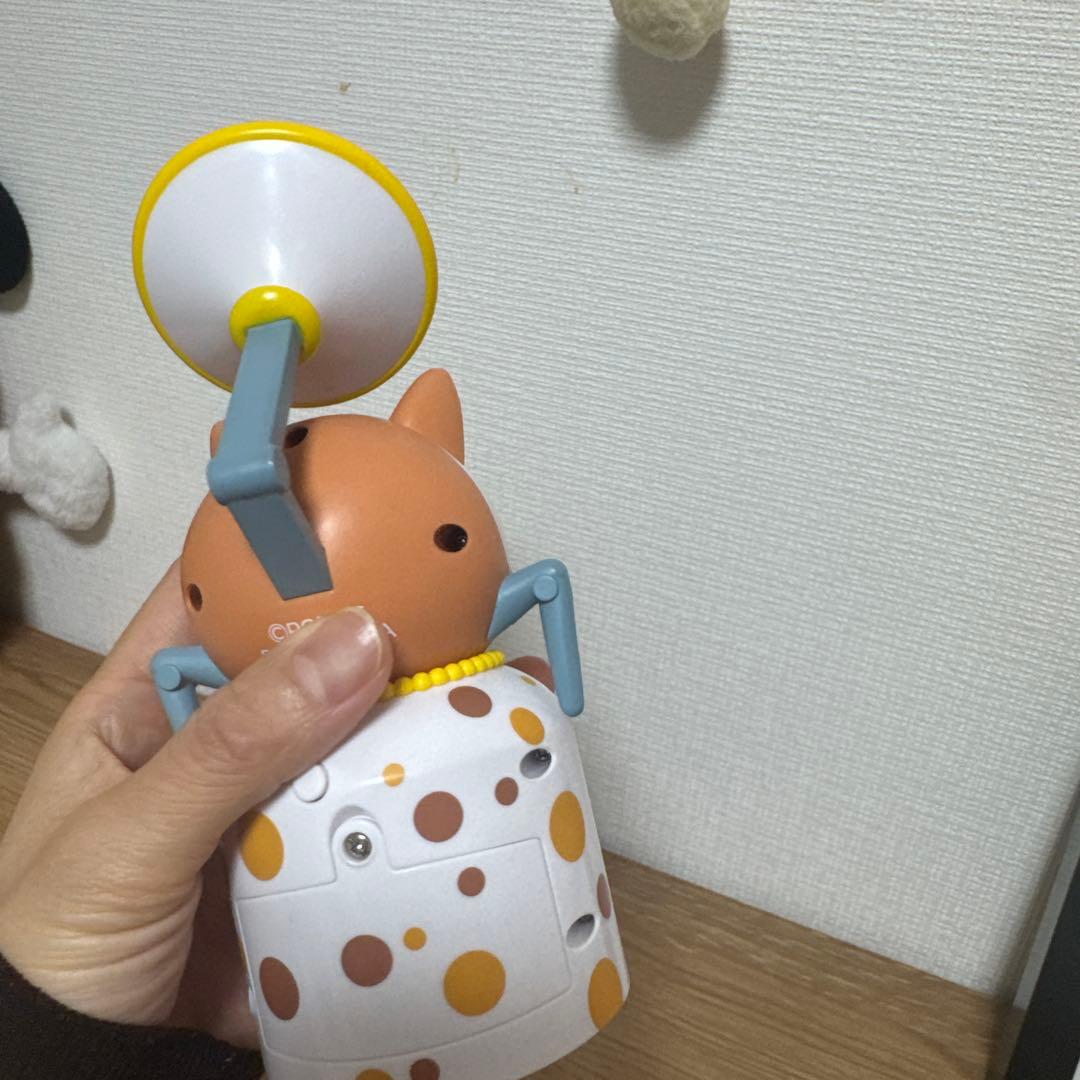 ちゃんこ対戦争猫の顔のフィギュア