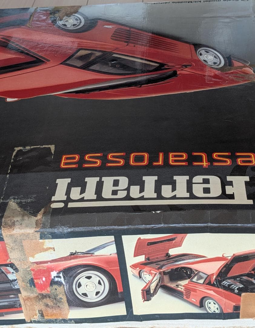 【希少品】POCHER フェラーリ 本体ダイキャスト製1/8スケール模型キット