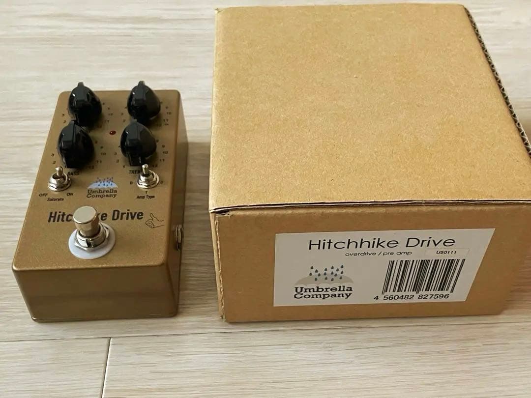 Hitchhike Drive エフェクター ゴールド ニールヤング