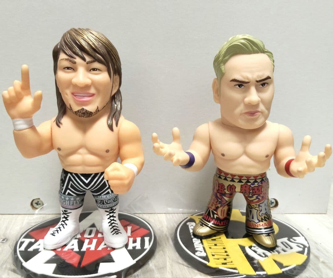 フィギュア2体セット棚橋弘至＆オカダ・カズチカ