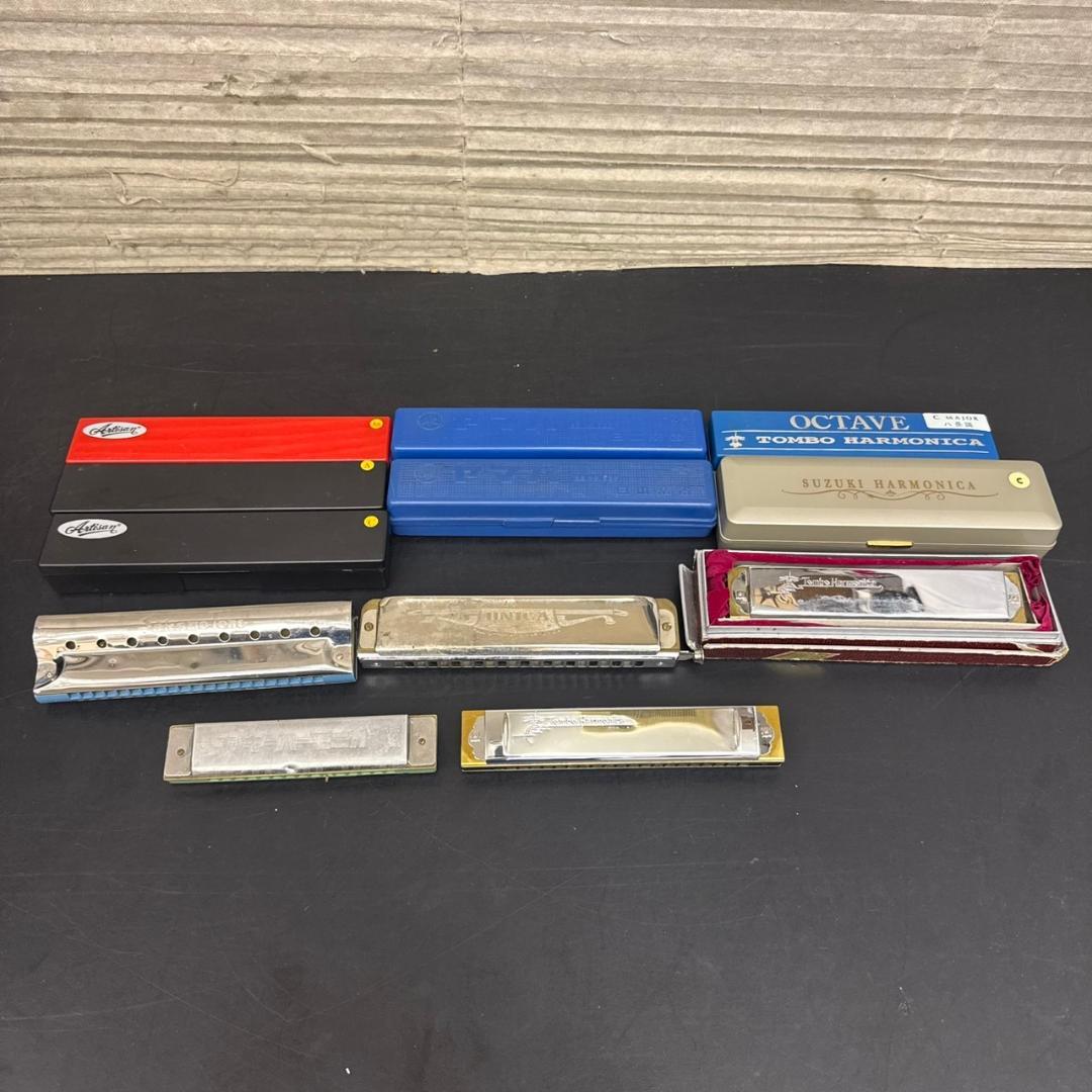 ☆ジャンク扱　ハーモニカ　12個　ヤマハ　TOMBO　スズキ　Arti