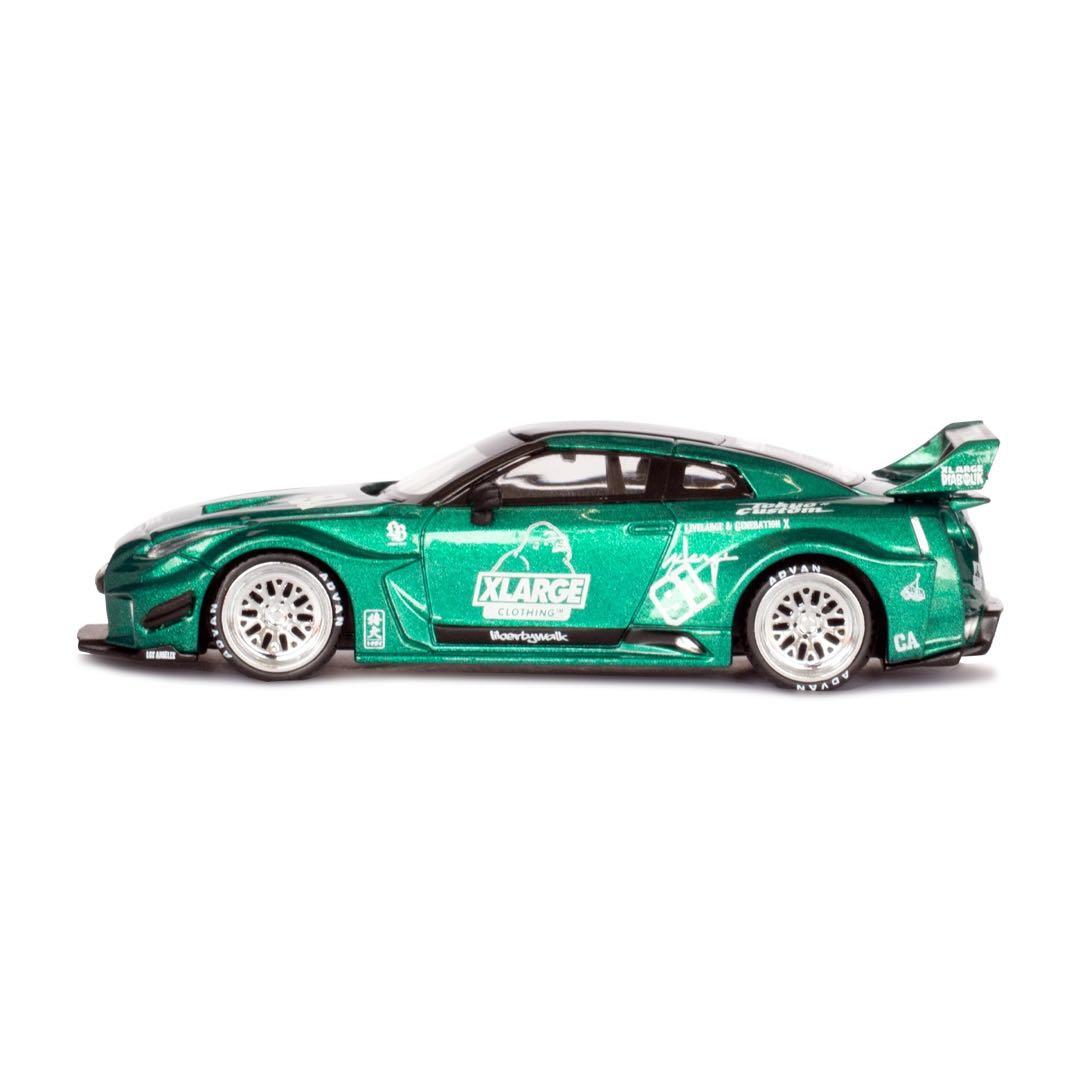 12台セット特価｜LBWK MINIGT XLARGE 35GT NISSAN緑