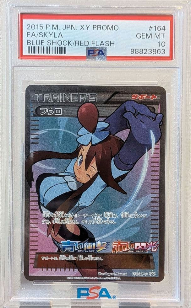 PSA10 フウロ 164/XY-P プロモ ポケモンカードゲーム