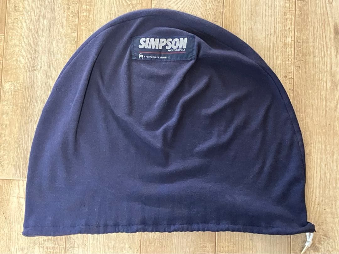 SIMPSON 黒 フルフェイス Mサイズ 57cm BANDIT2