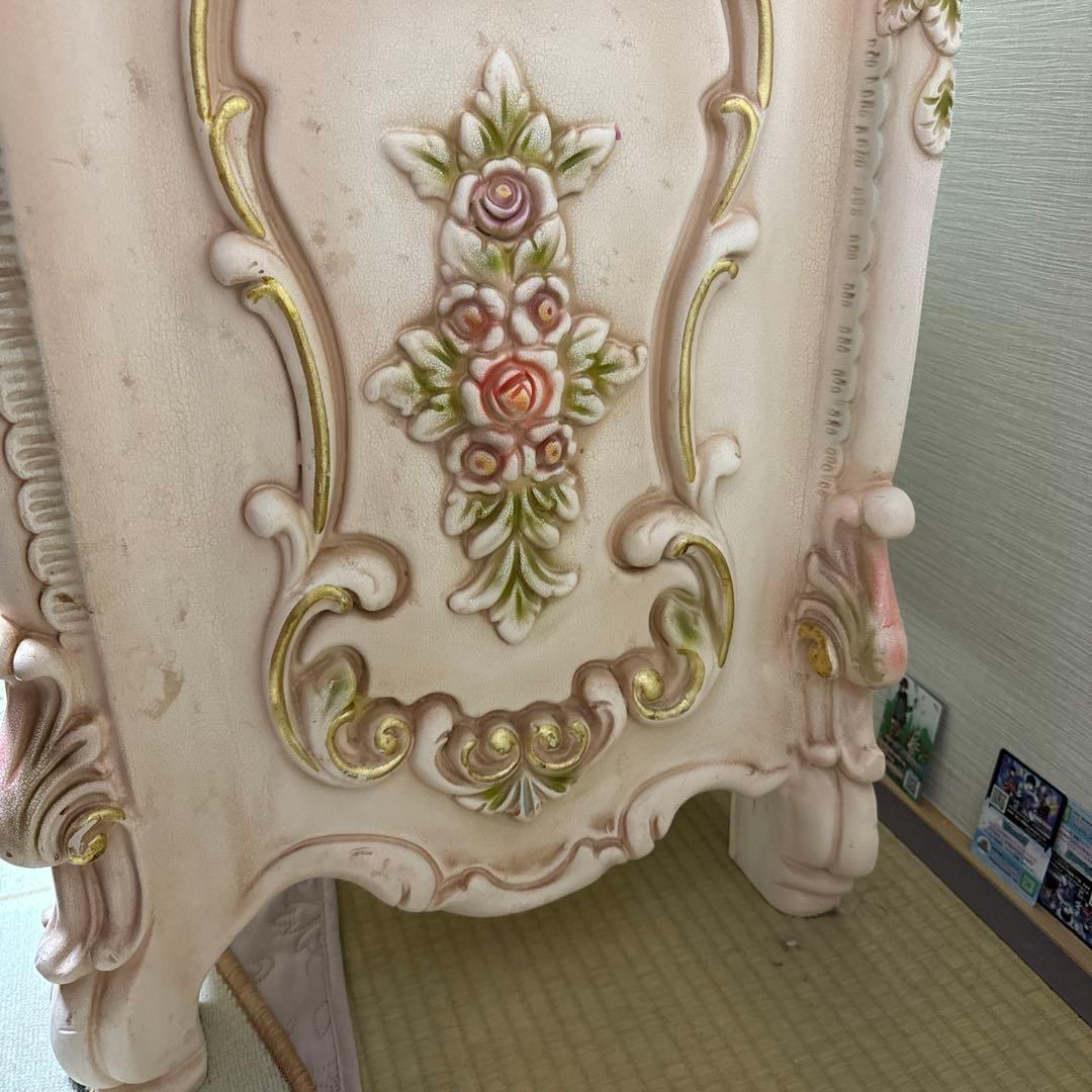 ロココ調　4段チェスト