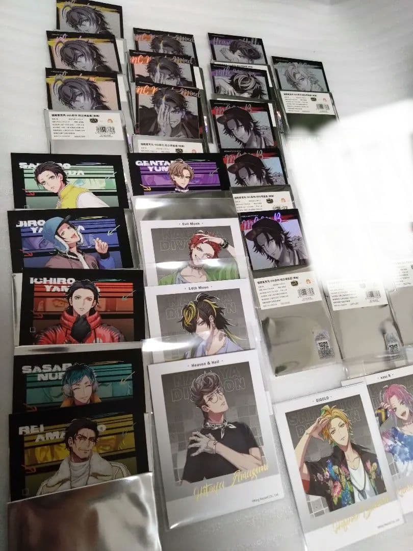 中国カフェ チェキ風カード　ewブロマイド　缶バッジ　バラ売り　ヒプノシスマイク