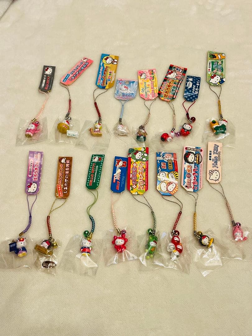 キティちゃん ストラップ キーホルダー 等 135点セット