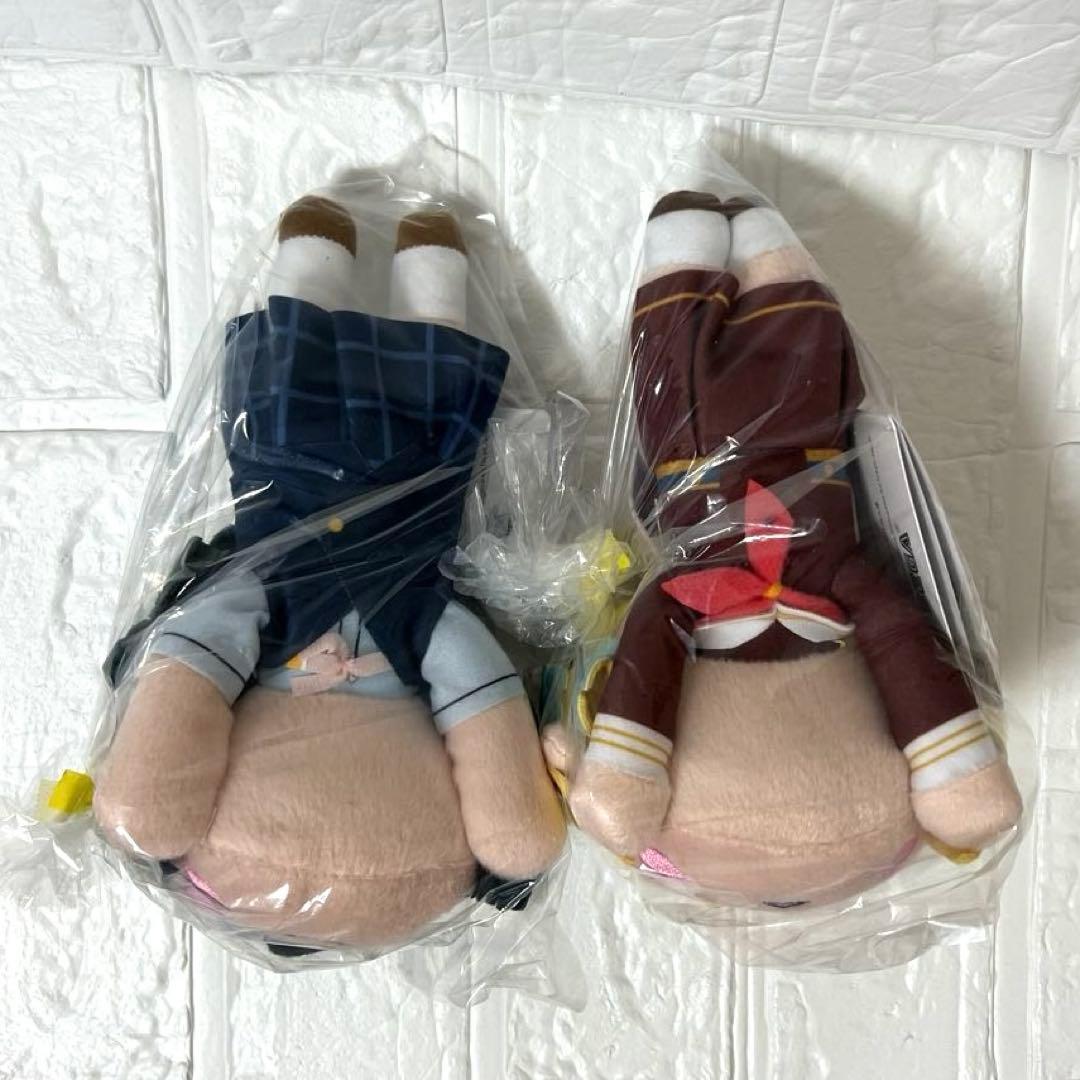 ラブライブ 寝そべりぬいぐるみ　4点セット