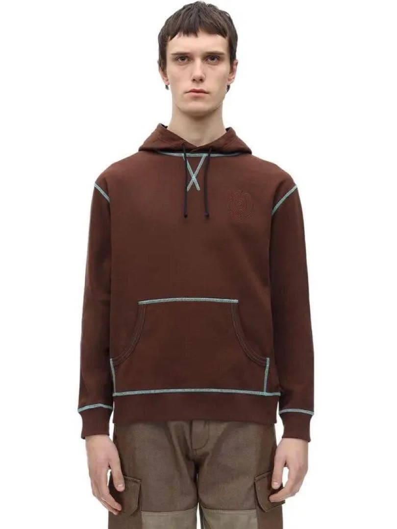 LOEWE Eye Nature ロゴ刺繍 フーディー プルオーバー S