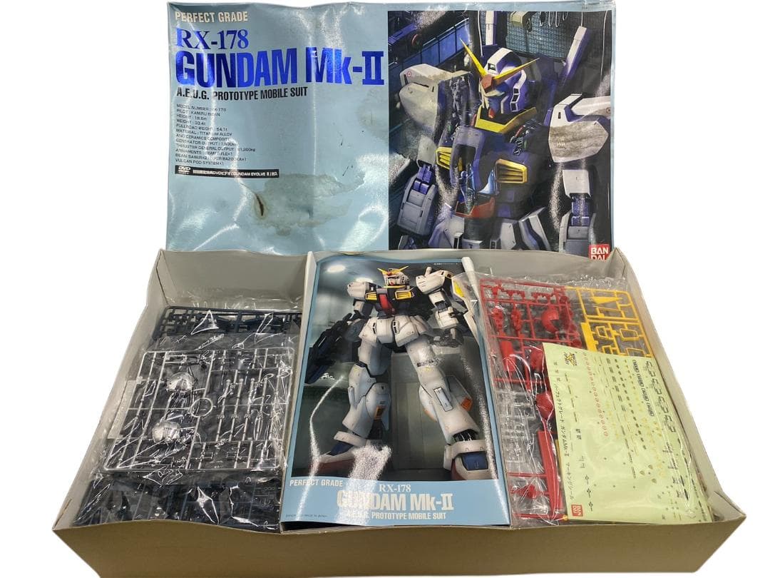 未組立 ガンダム プラモ RX-178 GUNDAM Mk-II PG 1/60