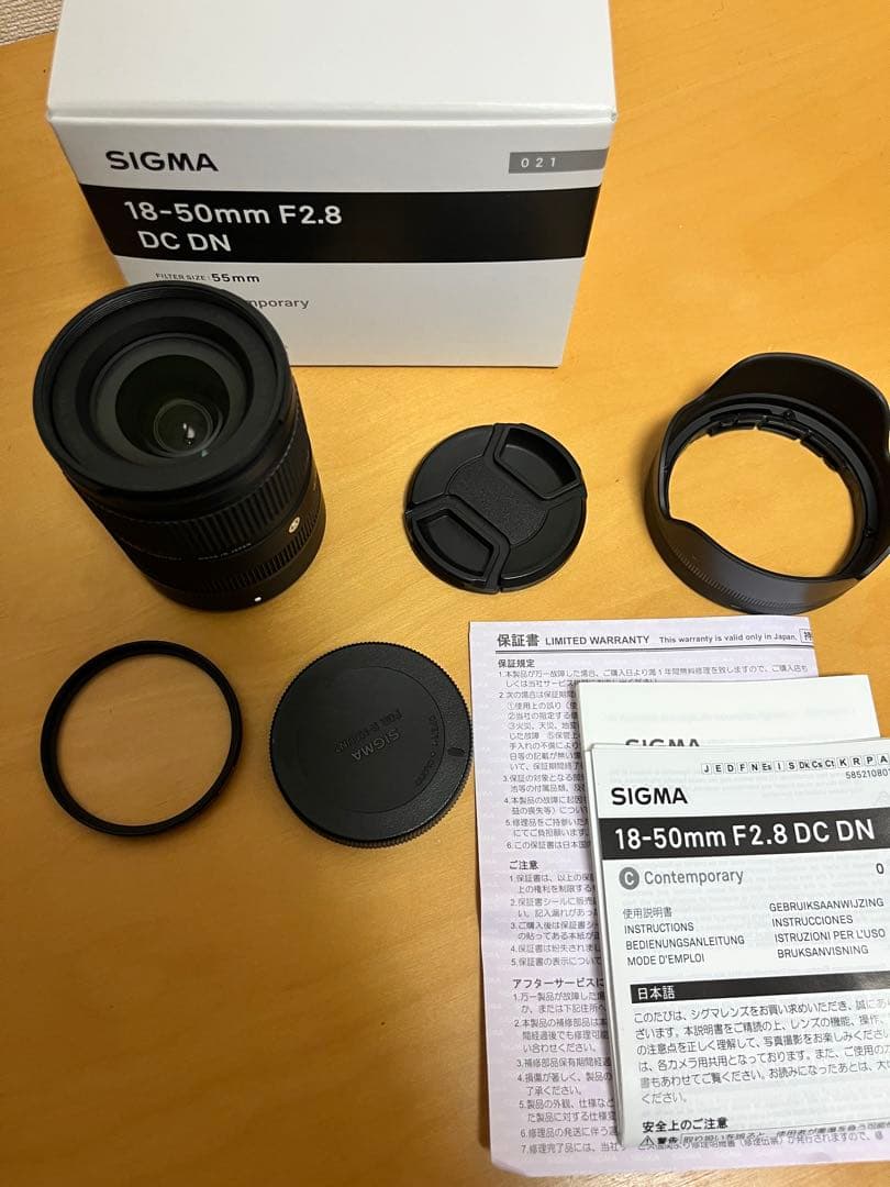 SIGMA 18-50mm F2.8 DC DN レンズ