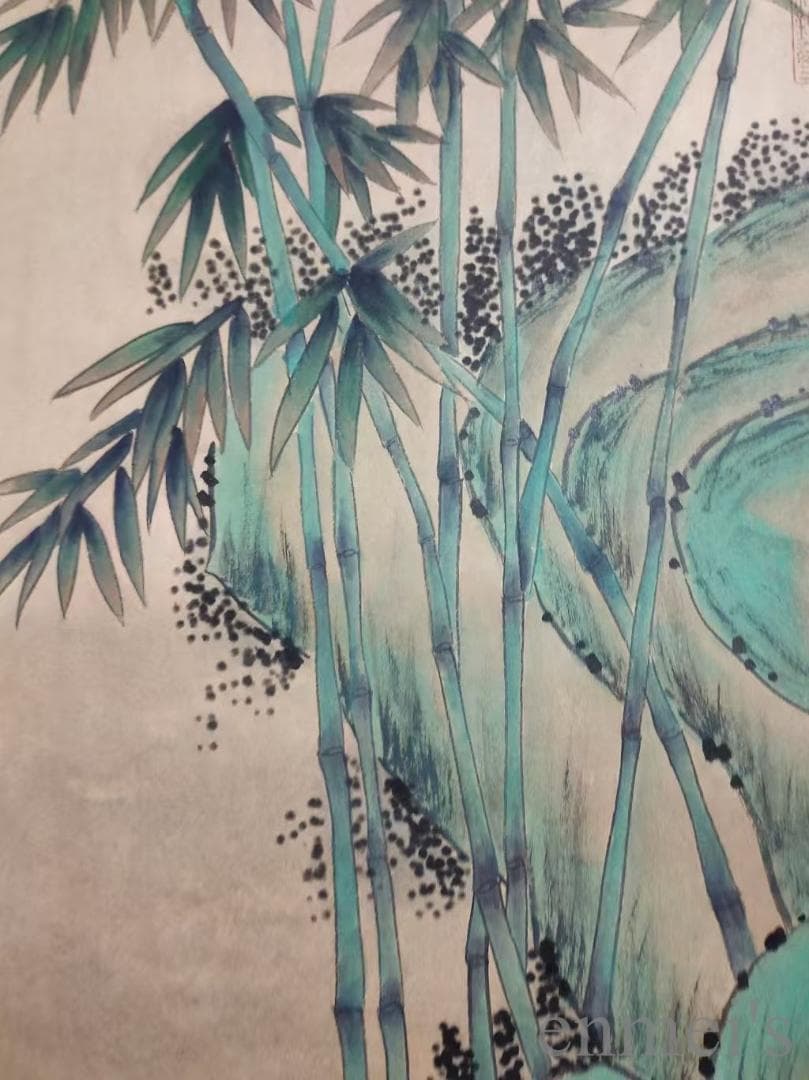 中国古美術.唐寅款.侍女図.宣紙画.三尺手描き.肉筆.絵画.書道.巻き物.旧蔵出