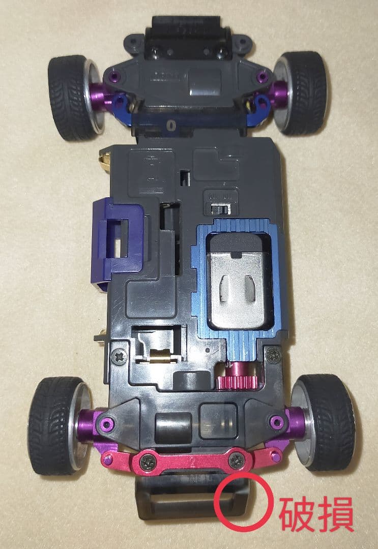 京商 ミニッツ MA-010 AWD RA-12 シャーシ カスタム品 動作品