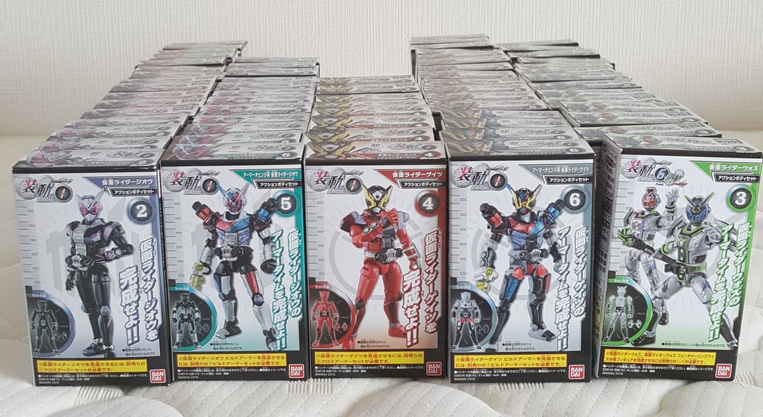 仮面ライダージオウ 装動RIDE『ジオウ・ゲイツ・ウォズアクションボディセット』