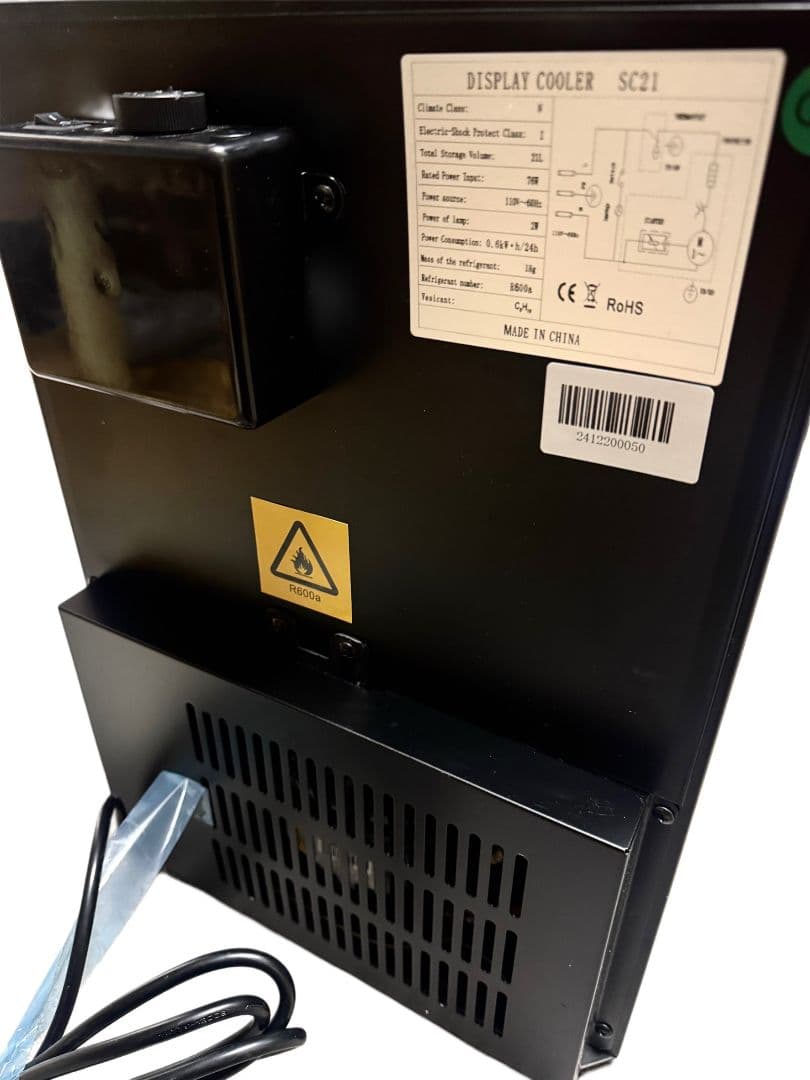 モンスター　エナジー　Monster　Energy 冷蔵庫 グリーン　LED