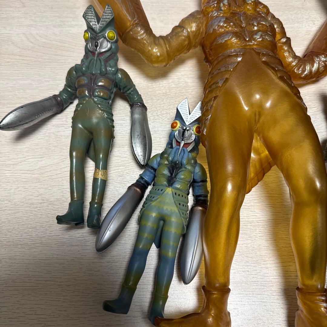 バルタン星人 ソフビフィギュア ビッグ 他 セット