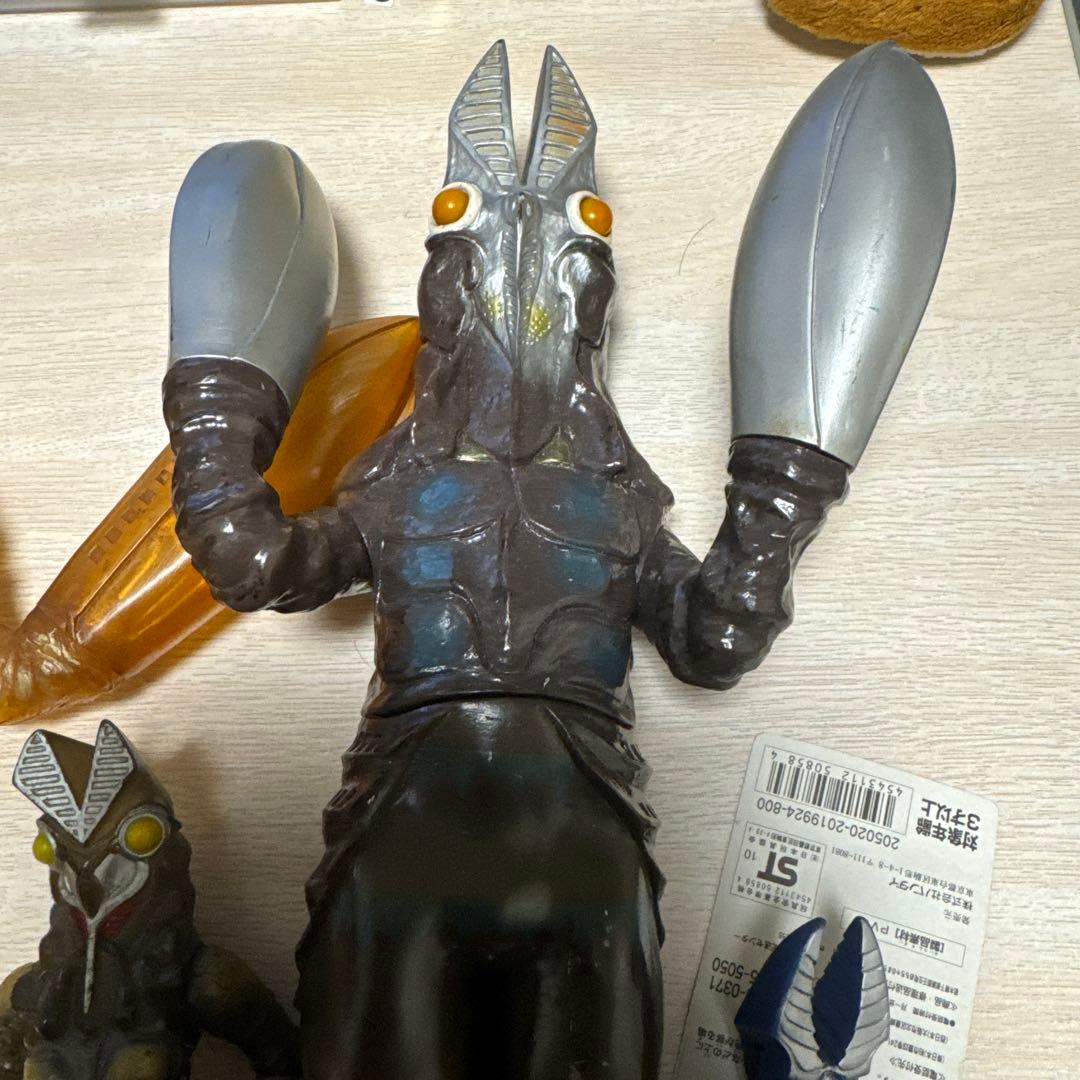 バルタン星人 ソフビフィギュア ビッグ 他 セット