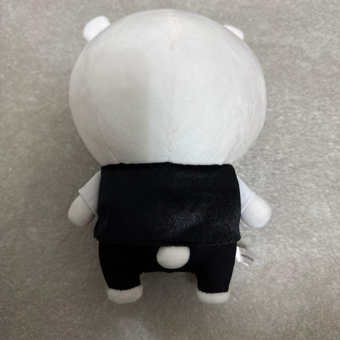自分ツッコミくま　カフェマスター　ぬいぐるみ